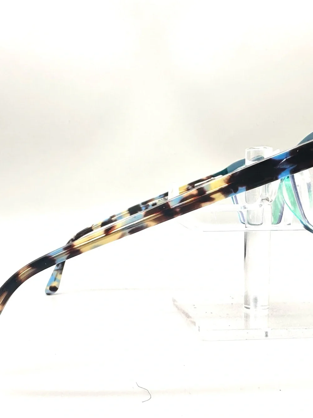 Scott Harris Europa SH-654 Eyeglasses Teal Green Blue Tortoise 52-16-135 Frames